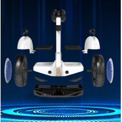 Children's two-wheel universal two-wheel intelligent electric parallel car with support bar