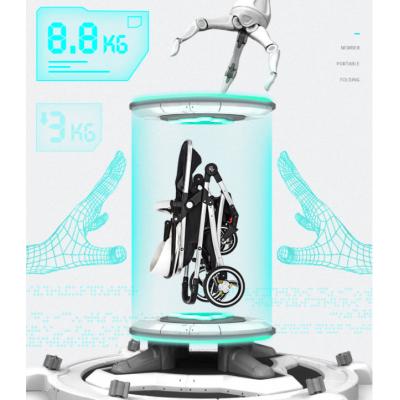 Baby stroller handy folding reclining high landscape newborn two-way baby stroller