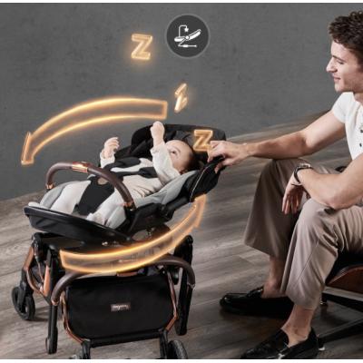 Baby stroller can sit a light folding two-way high landscape newborn baby enjoy