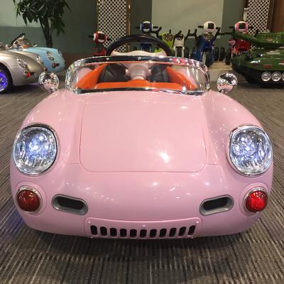 Children's electric car four wheel sports car can sit people children swing boys and girls baby toys baby with remote co