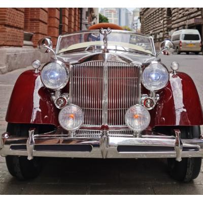 Children's electric car high-end parent-child interaction classic car men and girls can sit adult four-wheel remote cont
